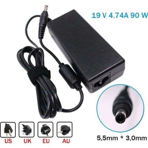 Genuine Notebook Charger 19V 4.74A 5.5*3.0mm AC notebook adapter for Samsung R428 R410 R65 R520 R522 R530 R560 R518 R410 R429