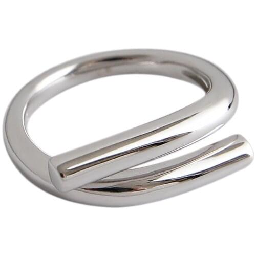 Luxury Brand Big Chains Rings For Women Wedding Statement Jewelry Valentines Gifts Lover Finger Ring aneis bague femme