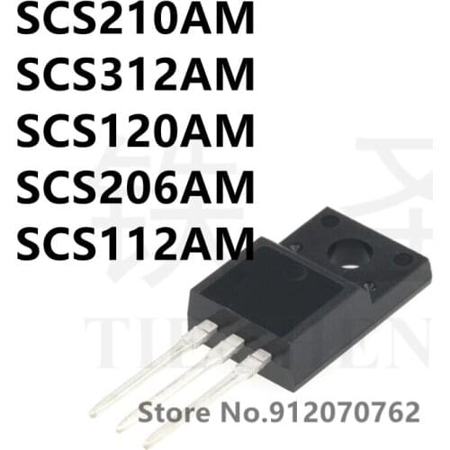 10PCS SCS210AM SCS312AM SCS120AM SCS206AM SCS112AM TO-220F-2
