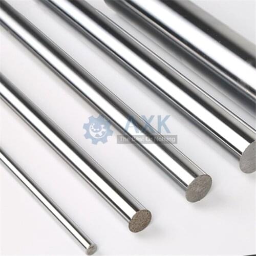 12mm linear shaft L 200 250 300 350 400 450 500 600 650 700 mm chrome plated linear motion guide rail round rod for 3d printer