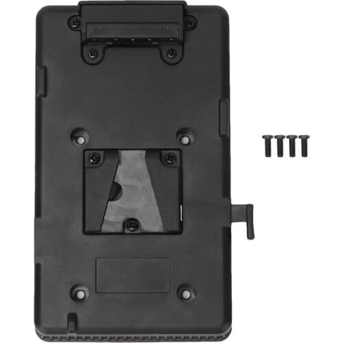 Camera Battery Back Pack Plate Adapter With 4 Screws For Sony V-Mount V-Lock Battery For DSLR Camera Video Light