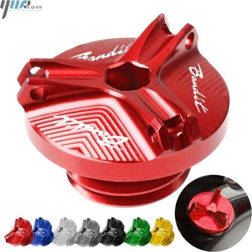Motorcycle Aluminum Engine Oil Tank Cap Oil Filler Cup FOR SUZUKI BANDIT 600 1995-2004 BANDIT650 2005-2016 BANDIT 1200 1996-2007