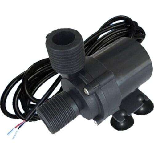 Free Shipping SR600B USB Mini Water Pump 12V DC Fountain Pump 24V Silent Brushless Circulation 400-650L/H Fish Tank 2.4-4.1M