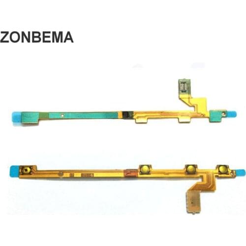 ZONBEMA Side Key Button For Nokia Lumia 920 D0736 P0.11 Volume Side Power Switch on off Button Key Flex Cable Replacment Parts