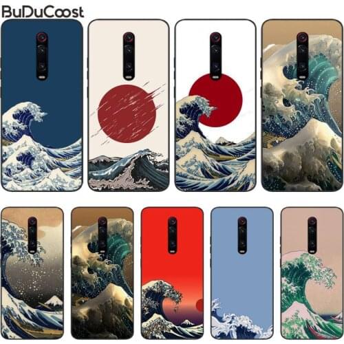 The Big Wave of kanagawa Phone Case For Redmi note8 pro note9 pro for Redmi Note4X 5 5A 7 7A Note6 6 Pro