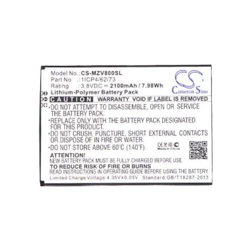 Cameron Sino 2100mAh battery for NAVON Mizu V8 1ICP4/62/73 Mobile, SmartPhone Battery