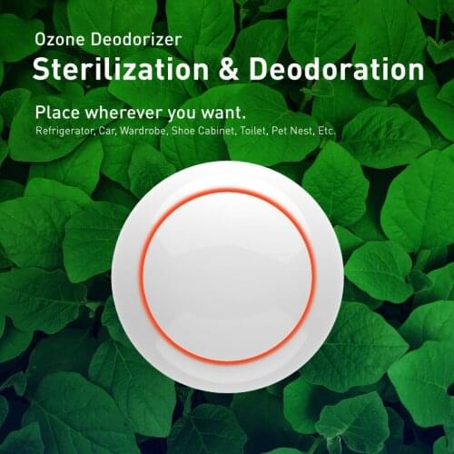 Easycare E-N Latest air Freshener mini Ozone Deodorization Ozone generator,USB cable Low Noise Portable Car home Air Purifier