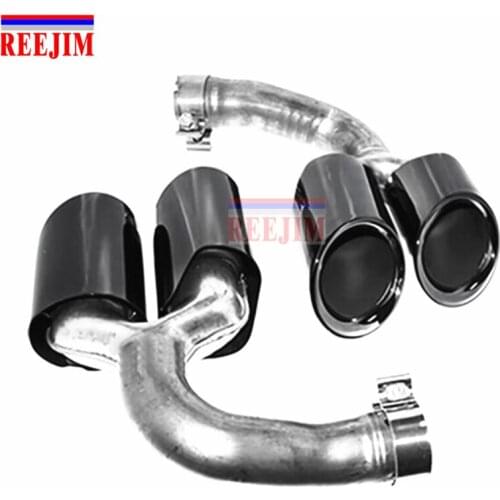 CAR EXHAUST MUFFLER TIP MUFFLER PIPE FOR 2018 PORSCHE CAYENNE
