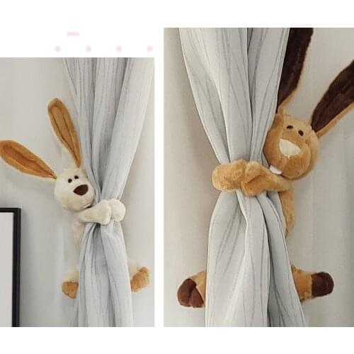 Cute Cartoon Curtain Tie Strap Creative Clip Modern Minimalist Nordic Binding Curtain Decorative Rope