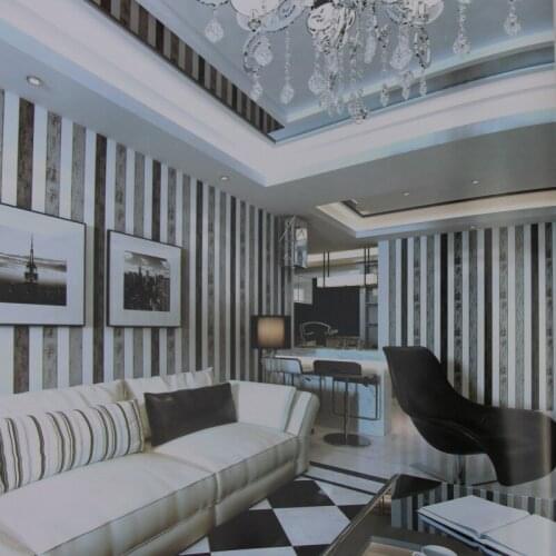 Beibehang stripes wood Modern papel de parede 3d flooring modern wallpaper for living room wall paper for bedroom papier peint