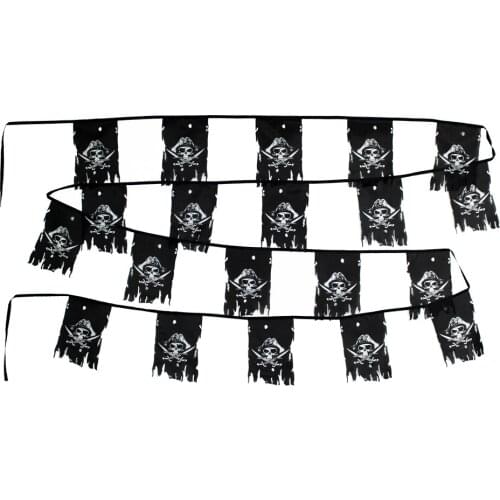 6 meter string flag 20 20 * 30ft hole with blood skull flag for decoration