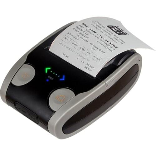 Mobile Thermal Label Printer Mini Portable 58mm Barcode QR Sticker Bluetooth Printer For Supermarket Android IOS #R40