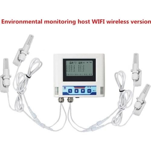Industry Wifi Wireless Temperature And Humidity Recorder Sensor Transmitter Cold Room Machine House Monitor Mobile Phone Alarm