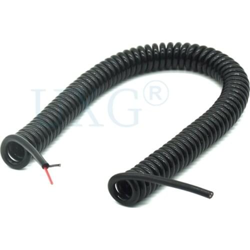 Diy spring curl line usb line usb 4 core wire micro usb mini extension data cable mobile phone charging spring data cable cord