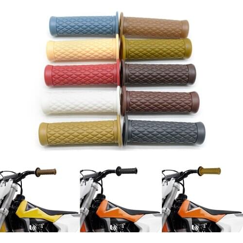 Motorcycle hand grip Silicone not slippery handle bar grips For GSX750 GSX1000 GSX1250 Benelli BN600 BN302 TNT300 TNT600