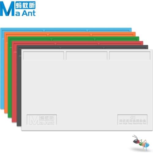 MaAnt G1 500mm*300mm Silicone Pad Temperature Heat Resistant Insulation Desk Mat For Mobile Phone Repair Tools Organization Mat
