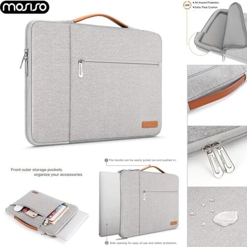 MOSISO Laptop Sleeve Bag For MacBook HP Dell Acer Lenovo 13 13.3 Inch Waterproof Laptop Briefcase Handbag Notebook Cover Case