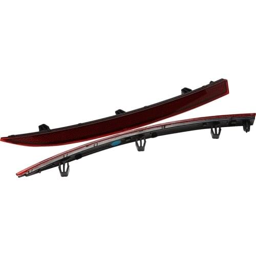 Rear Bumper Reflector Light Cover Stop Brake Light Bezel for Touareg 2019-2021