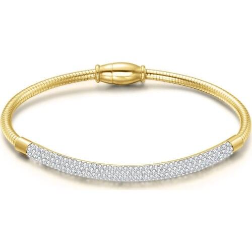 Stainless Steel Leather Womens Bracelet Leather Woven Jewelry Fashion Titanium Steel Bracelet No Fade