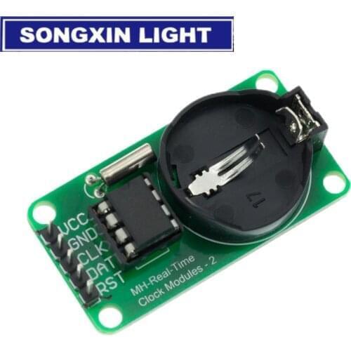 10pcs Hot Sale Smart Electronics DS1302 Real Time Clock Module for arduino UNO MEGA Development Board Diy Starter Kit