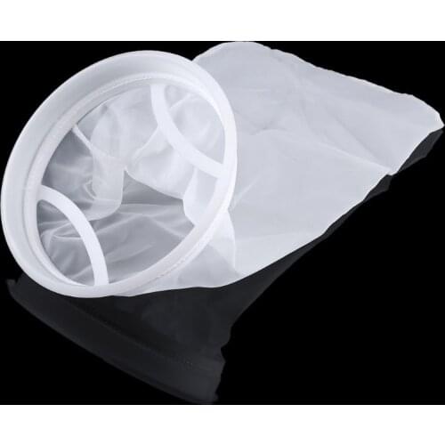 2021 New Nylon Mesh Filter Sock Bag Aquarium Marine Sump Fish Tank 200 Micron Replacement Bag