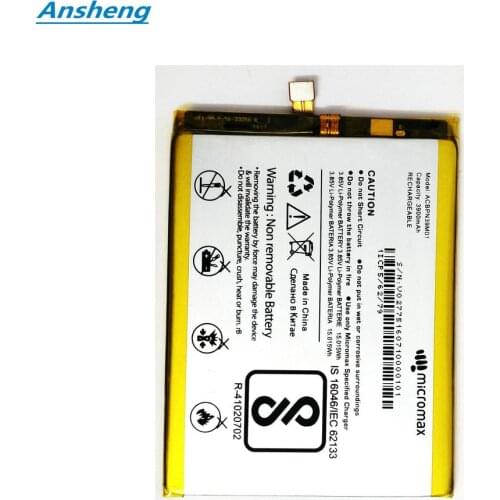 NEW Original 3900mAh ACBPN39M01 battery For Micromax Canvas Juice 4 Q465 Li-ion Polymer Smart phone