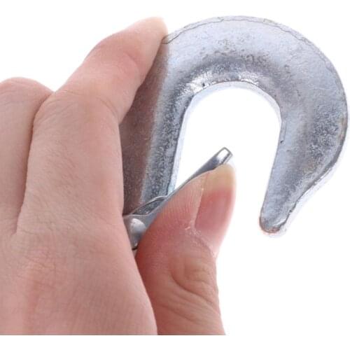 Car 4M 3 Ton Tow Towing Pull Rope Strap Hooks Heavy Duty Road Recovery New