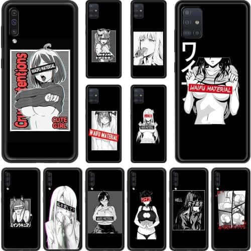 Hentai Anime Girl Fundas For Samsung Galaxy A12 A32 5G A70 A50 A52 4G A02S Case Phone Cover For Samsung A10 A72 A10S A40 Coque