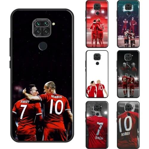 Arjen Robben Franck Ribery Case For Xiaomi Redmi Note 10 Pro Note 8 9S 8T Note 9 Pro Coque For Redmi 9T 9C 9A 7A 8A