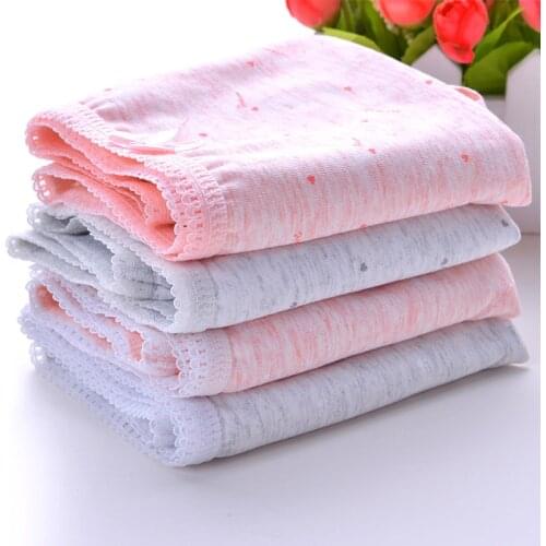 Girls underwear color cotton briefs big boy student underwear girls 12-15 years old cute printed breathable underwear