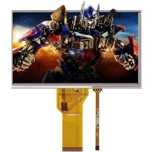 For korg pa600 LCD display screen panel with touch screen glass test good