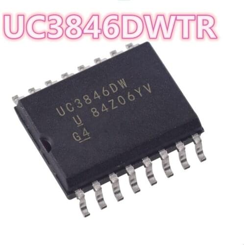 Good quality UC3846DWTR UC3846DWT UC3846DW UC3846D UC3846 Switching power supply chip SOIC-16 Free shipping