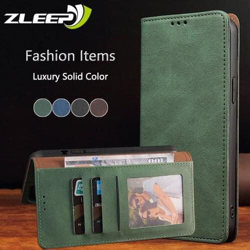 Luxury Business Case For iPhone 12 Mini 11 Pro XS MAX X XR 8 7 6s 6 Plus SE 2020 Flip Magnetic Stand Card Slots Phone Bags Cover