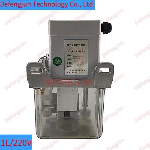 NanFang 1L PLC control CNC oil Lubrication pump No Display 220V