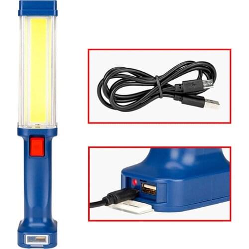 Mayitr Flashlight LED Torch Vehicle Repairing Lamps For Working Recharger LED Work Light Handheld Magnetic Car Inspection Lamp