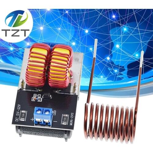 DC 5-12V Mini ZVS Low Voltage Induction Heating Power Supply Module Induction Heating board for induction Heating with Coil