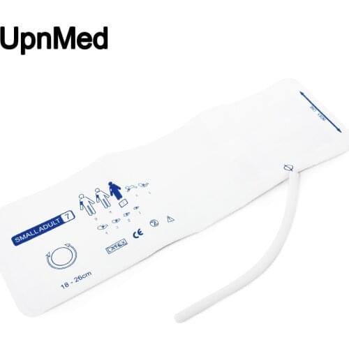Disposable Small Adult nibp cuff 18-26cm single tube