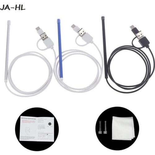 USB Otoscope-Ear Scope Camera In Ear Cleaning Endoscope Visual Ear Spoon Ear pick Otoscope,3 in 1 Ear Wax Removal Tool