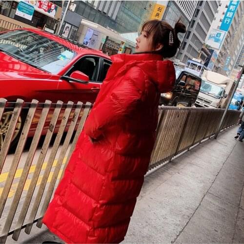 2020 new long womens winter warm hood coat puffer zipper plus size winter womens clothing