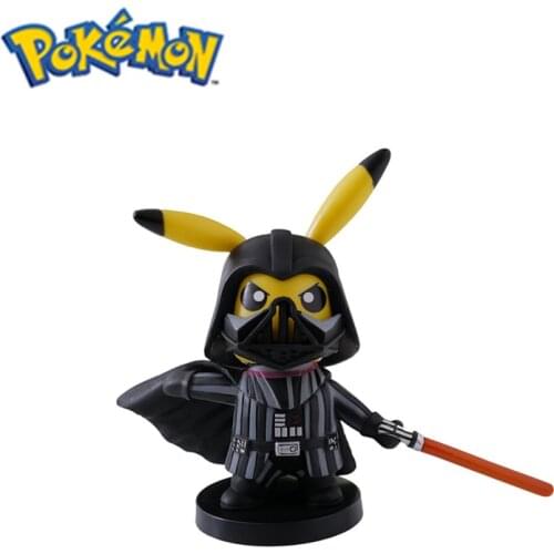 Pokemon Anime Pikachu Play COS Star Wars 10CM Childrens New Cool Toy PVC Model Collection Gift Anakin Skywalker Batman