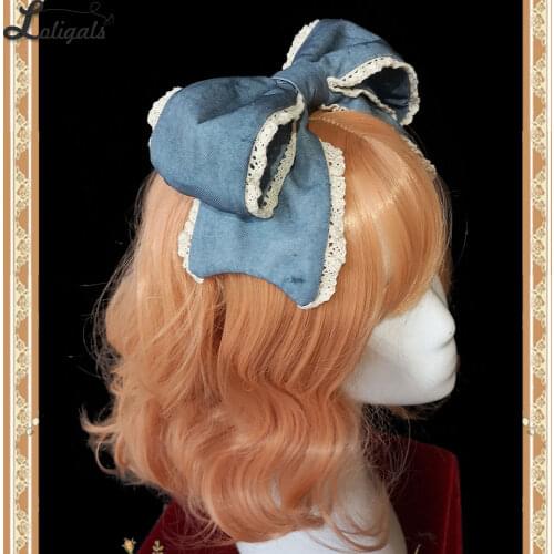 Broken Doll ~ Gothic Printed Lolita Headpiece by Infanta
