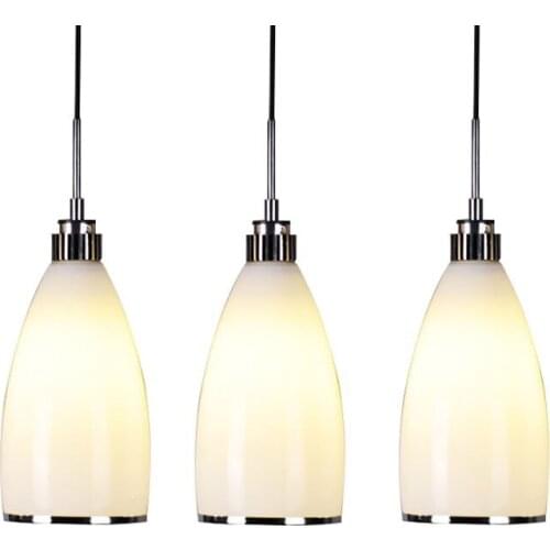 Modern Glass Dining Room Pendant Light Restaurant Bar Counter Pendant Lamp Hallway Blacony Pendant