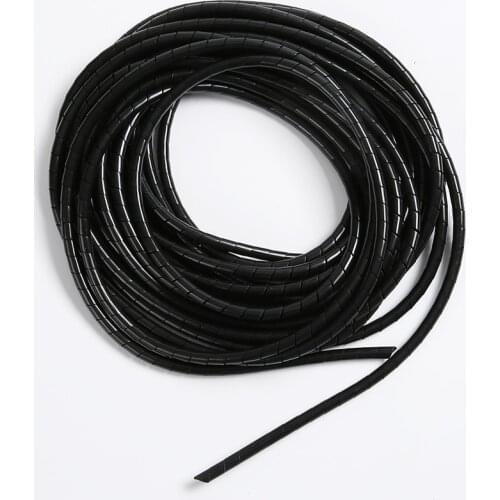 14m spiral coiled hose spiral tubing cable line protective sleeve wire management