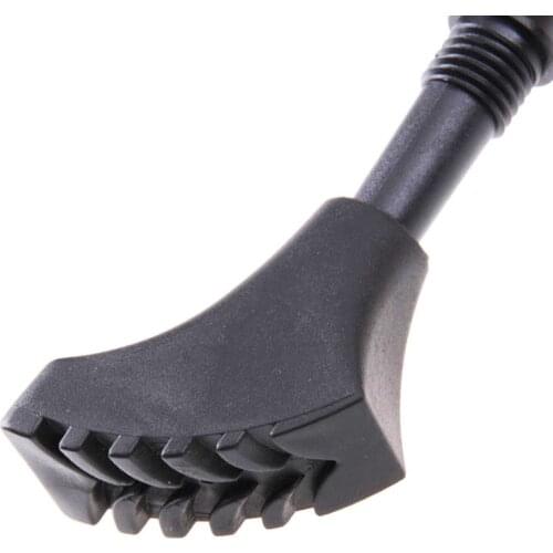 Three sections and four sections universal trekking pole small round head special outdoor accessories rubber head stick tip