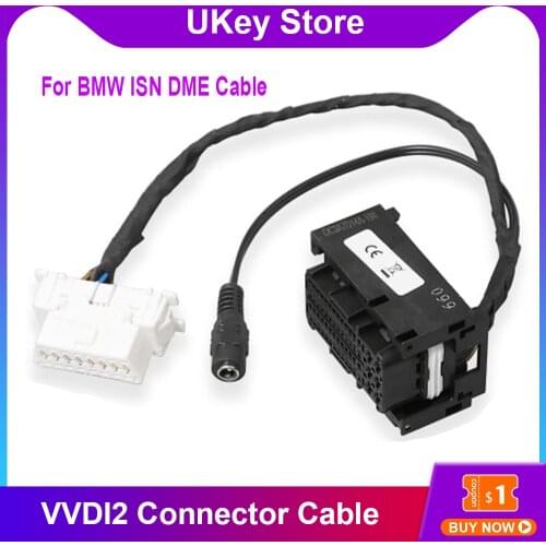 High Quality For BMW ISN DME Cable for MSV and MSD Works With Xhorse VVDI2 or CGDI for BMW Car Diagnostic Connector Cables