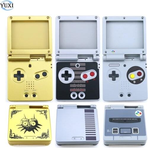 YuXi For GameBoy Advance SP Classic NES Limited Edition Housing Shell For GBA SP Full Housing Case Replacement Parts