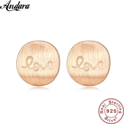 2019 New Simple Stud Earrings 925 Sterling Silver Round Earrings For Women Luxury Jewelry Top Quality