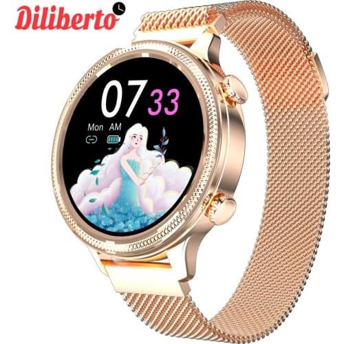Diliberto M3 Smart Watch Women Waterproof Heart Rate Monitoring BT Fitness Bracelet For Android IOS 2021