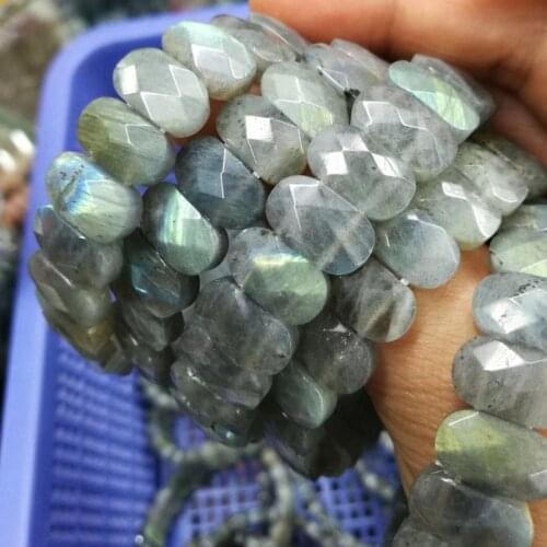 Natural Labradorite stone bracelet natural GEM bracelet for woman for gift wholesale
