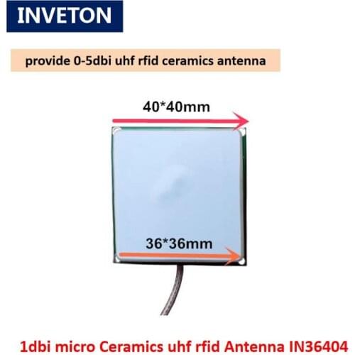 1dbi mini ceramics uhf rfid antenna ceramic circular IPEX for epc gen2 uhf micro sma antenna for asset tracking antenna system